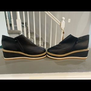 Wedge Booties size 8/39 never worn!